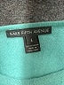 Saks Fifth Avenue Teal Pullover Sweater Size L - photo 7