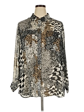 Two By Vince Camuto Long Sleeve Blouse