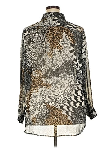 TWO by Vince Camuto Long Sleeve Blouse (view 2)