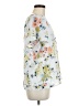 Papermoon Floral White Short Sleeve Blouse Size M (estimated) - photo 4