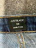 Just Black Blue Denim Shorts Size 32 waist - photo 3