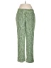 Leifsdottir Tweed Green Casual Pants Size 8 - photo 1