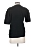 Zara 100% Cotton Black Short Sleeve Turtleneck Size S - photo 2