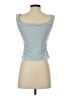 Pull&Bear Blue Sleeveless Top Size S - photo 2