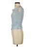 Pull&Bear Blue Sleeveless Top Size S - photo 5