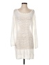 Unbranded 100% Polyester Ivory Casual Dress Size S - photo 1