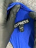 Express 100% Polyester Solid Blue Cocktail Dress Size 10 - photo 7