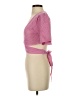 Le Lis Pink Short Sleeve Blouse Size S - photo 5
