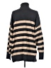 Free People Stripes Brown Pullover Sweater Size S - photo 2
