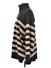 Free People Stripes Brown Pullover Sweater Size S - photo 5