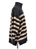 Free People Stripes Brown Pullover Sweater Size S - photo 4