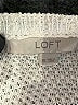 Ann Taylor LOFT Stripes Ivory Pullover Sweater Size XL - photo 7