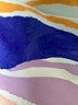 Lululemon Athletica Print Orange Purple Leggings Size XL (estimated) - photo 7