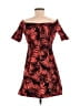 Zara Print Red Cocktail Dress Size M - photo 2