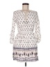 Forever 21 Print White Casual Dress Size M - photo 1