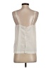 ASOS 100% Polyester Ivory Sleeveless Blouse Size 4 - photo 2