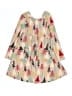 Hanna Andersson Print Tan Dress Size 6 - 7 - photo 1