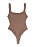 Naked Wardrobe Brown Bodysuit Size M - photo 2
