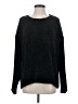 Seven7 100% Polyester Solid Black Pullover Sweater Size S - photo 1
