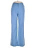 St. John Color Block Solid Blue Casual Pants Size 14 - photo 1