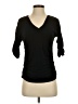 DKNY Black 3/4 Sleeve Top Size S - photo 1
