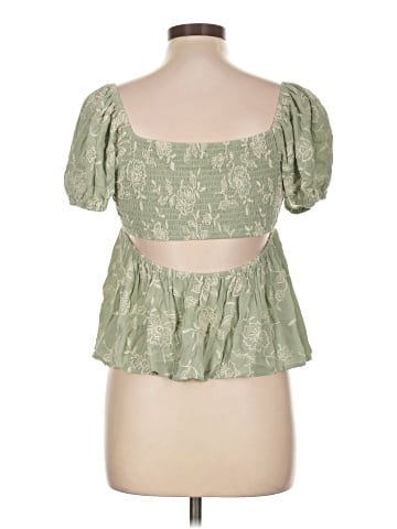 Altar'd State Short Sleeve Blouse (view 2)