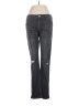 CAbi Hearts Gray Black Jeans Size 4 - photo 1