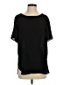 Banana Republic 100% Polyester Black Short Sleeve Blouse Size S - photo 1