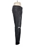CAbi Hearts Gray Black Jeans Size 4 - photo 4