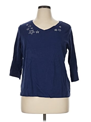Studio Works 3/4 Sleeve Top (view 1)