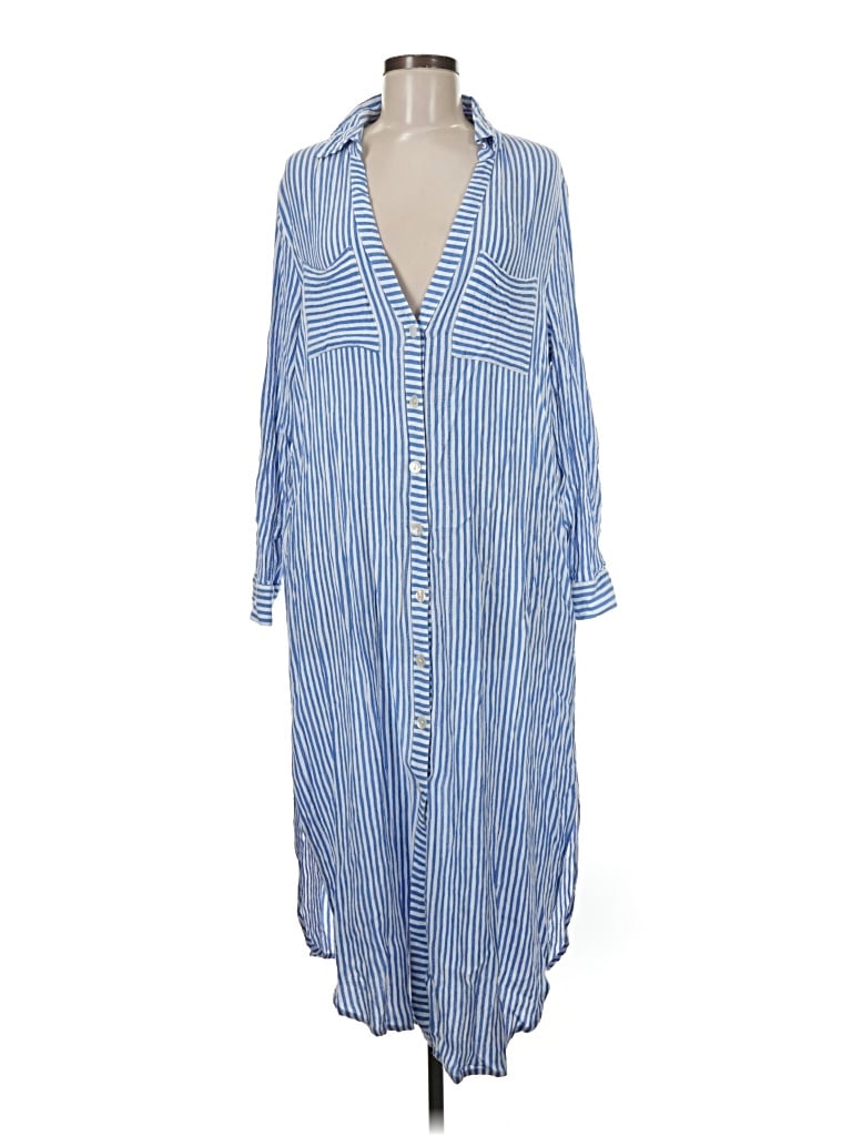 Pre-owned Blue Island Casual Dress In Blue