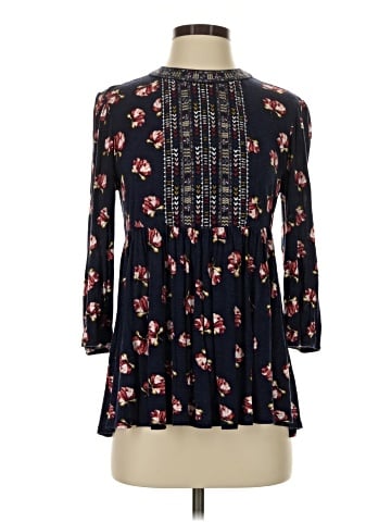 One September 3/4 Sleeve Blouse (view 1)