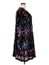 City Chic 100% Polyester Stars Black Cocktail Dress Size 24 Plus (XXL) - photo 4