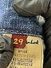 7 For All Mankind Hearts Blue Jeans Size 29 waist - photo 8