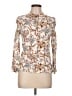 Maje 100% Viscose Ivory Long Sleeve Polo Size Lg (3) - photo 1