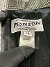 Pendleton 100% Virgin Wool Houndstooth Gray Wool Blazer Size 12 - photo 6