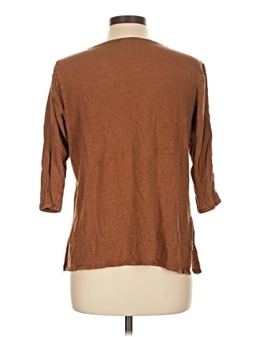 Wrap 3/4 Sleeve Top (view 2)
