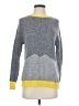 Trouve Chevron-herringbone Yellow Gray Pullover Sweater Size XS - photo 1