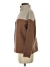 T Tahari Color Block Brown Turtleneck Sweater Size S - photo 5