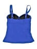 Athena Solid Blue Swimsuit Top Size 6 - photo 2