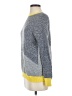 Trouve Chevron-herringbone Yellow Gray Pullover Sweater Size XS - photo 5