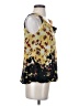 Jonathan Martin Yellow Sleeveless Blouse Size S - photo 4