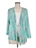 Nic + Zoe Teal Kimono Size 1X - photo 1