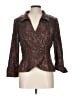 Oblique Brown 3/4 Sleeve Blouse Size 12 - photo 1