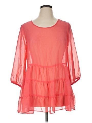 I.N. Studio 3/4 Sleeve Blouse (view 1)