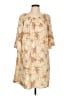 Ruby Rd. Tropical Tan Casual Dress Size L - photo 1