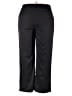 Unbranded 100% Polyester Solid Black Casual Pants Size XXL - photo 1