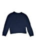 IZOD 100% Cotton Solid Blue Pullover Sweater Size 8 - photo 2