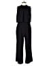 DKNY Solid Black Jumpsuit Size 12 - photo 1