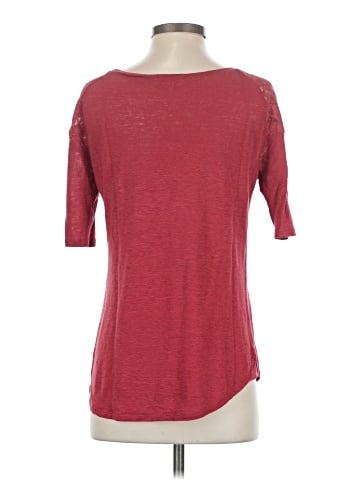 Bordeaux Short Sleeve Top (view 2)